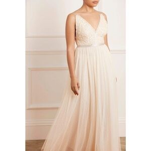 Needle & Thread Cream Bridal Gown